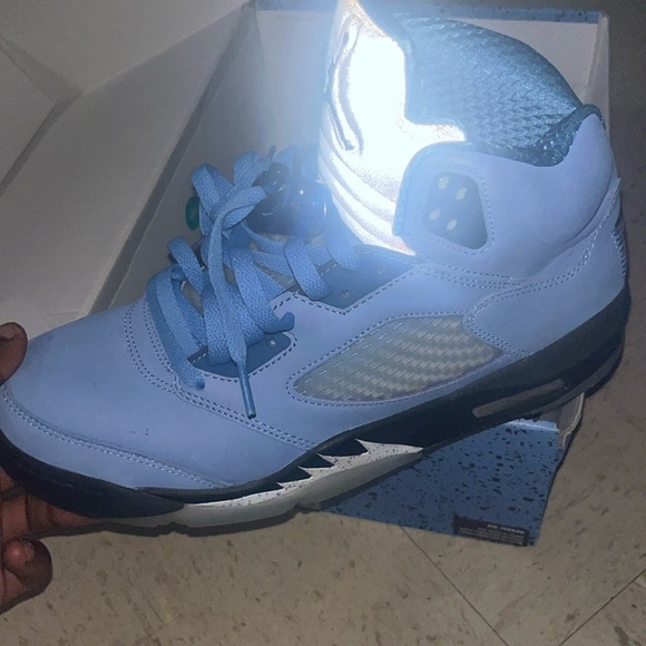 jordan 5s blue - Picture 3 of 4